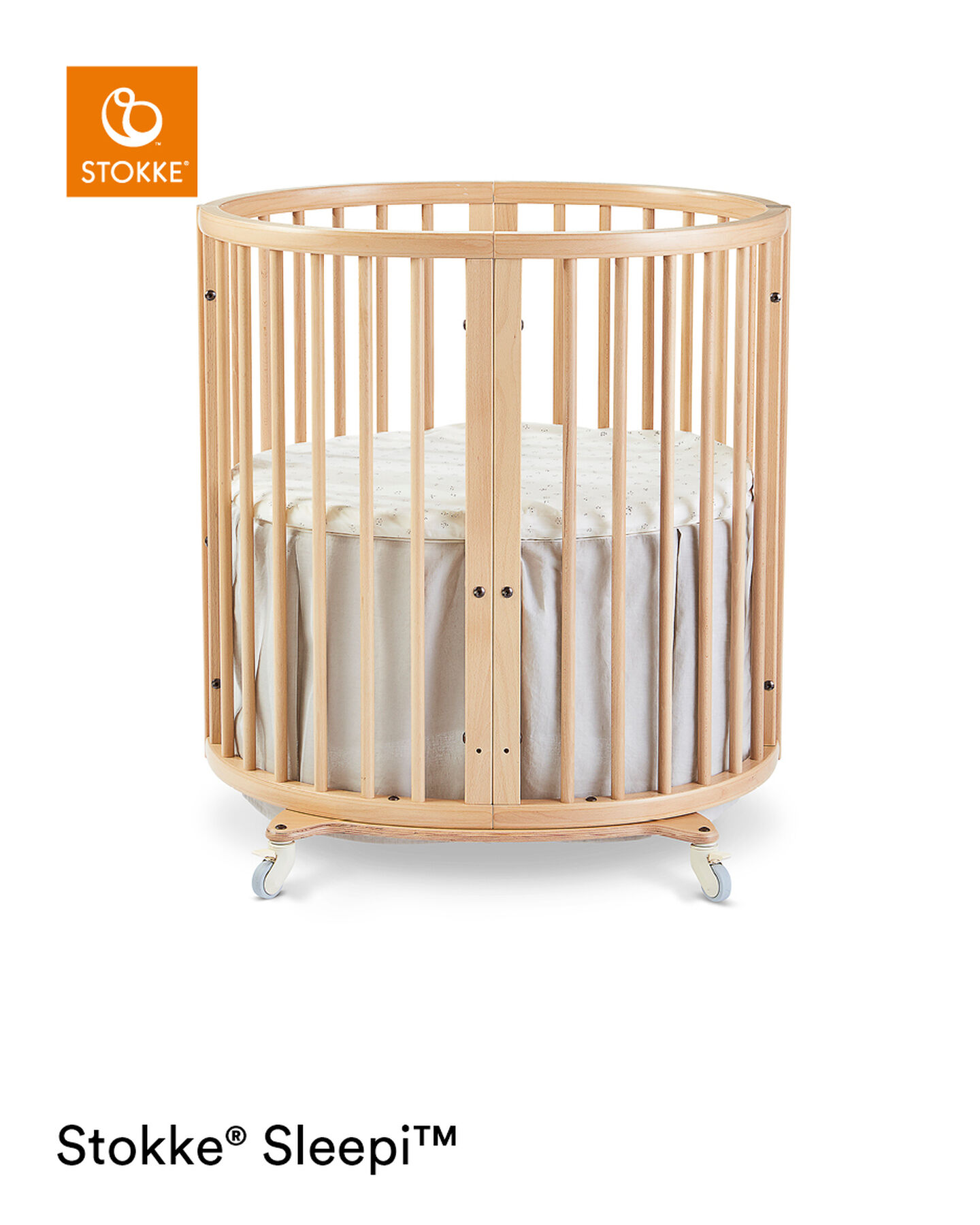 Stokke® Sleepi™ Mini Bed Skirt by Pehr
